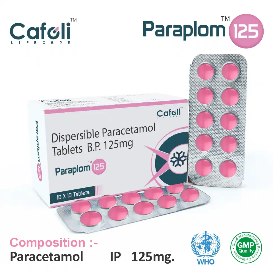 Paracetamol 125 mg Tablet PCD Pharma Franchise